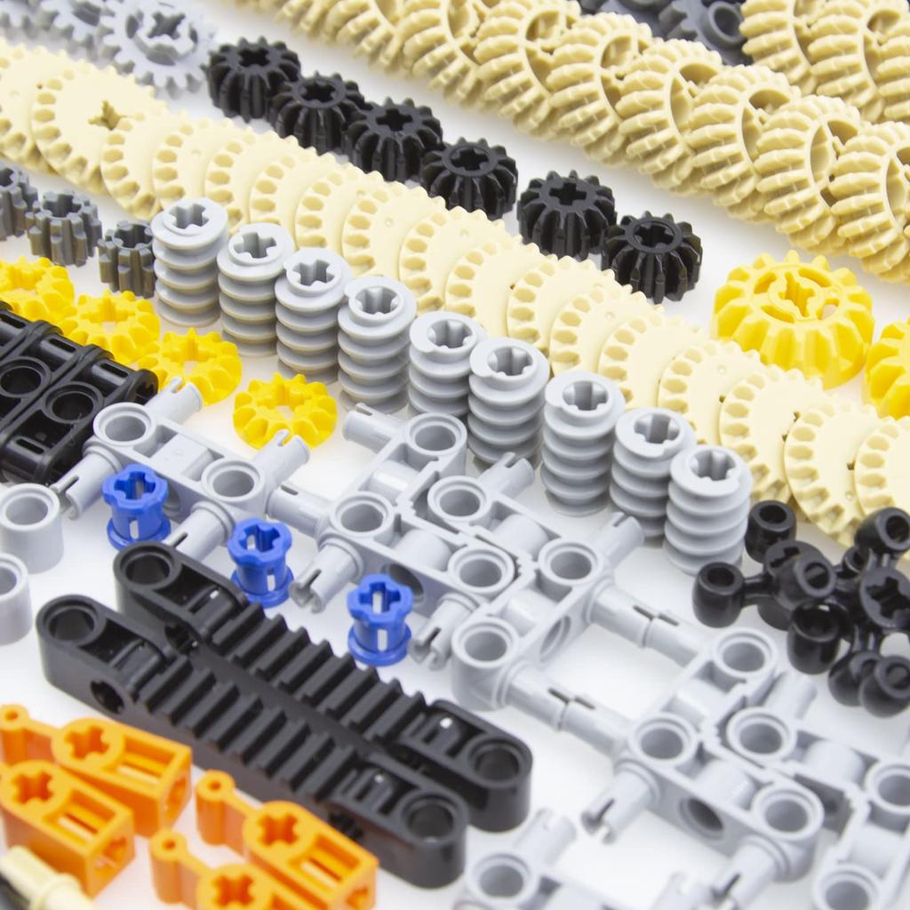 TEESE 847 шт. Technic Parts совместимы с Technic Gear Axle Pin Wheel Absorber Shocking Differential Tire Tracks для проектов Technic - Lego, - - - -