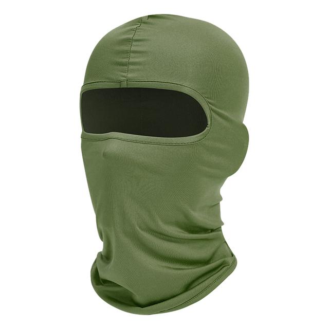 Male's Cycling Cap Balaclava Full Face Ski Mask Hiking Camping Hunting Tactical Military Cap Bike Hats Neck Gaiter High Quality Practical Daily Use