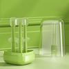 Safe Baby Toothbrush Soft Silicone Infant Toddler Oral Care Milk Teeth Tongue Brush  Home Use