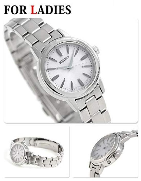 SEIKO Pair Watch Spirit Radio Solar Silver SBTM167 SSDY017 and [Seiko] Men's Women's