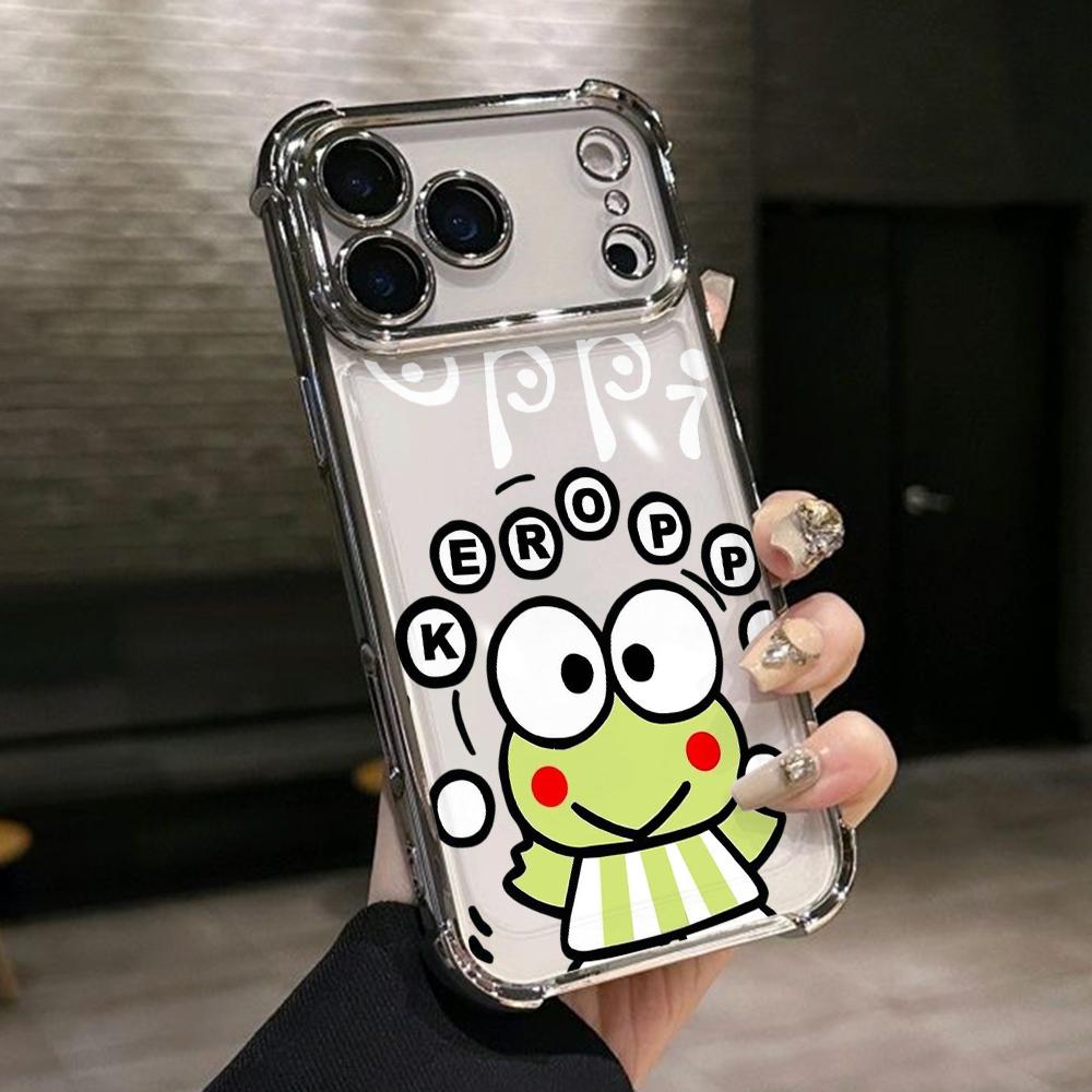 Cute Keroes Keroppies Phone Case for Xiaomi Redmi Note 15 14 13 12 14C 13C 12C 10C Pro Plus 4G 5G Anti-drop Transparent Cover