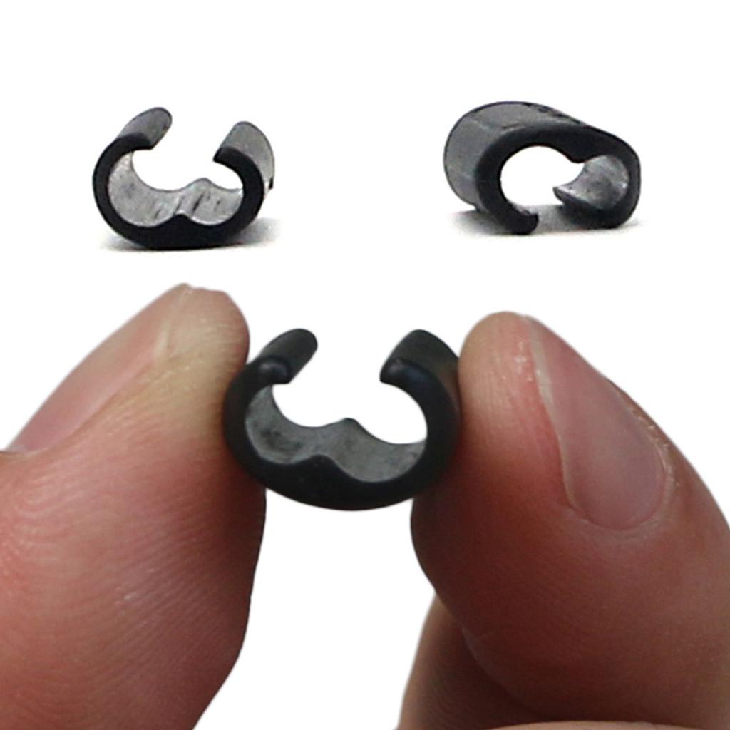 10 Pcs Bicycles Cables Clips Road Bike Cable Clamps Tube Buckle Plastic Housing Hose Guide Clamps Cycling Accessories