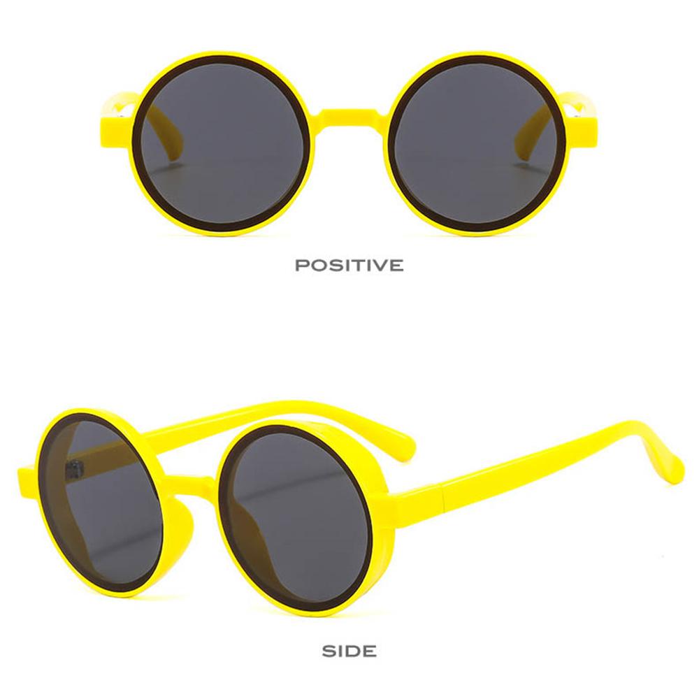 Оранжевые ретро солнцезащитные очки рок-н-ролл круглые хип-хоп очки панк солнцезащитные очки женские очки паровые очки