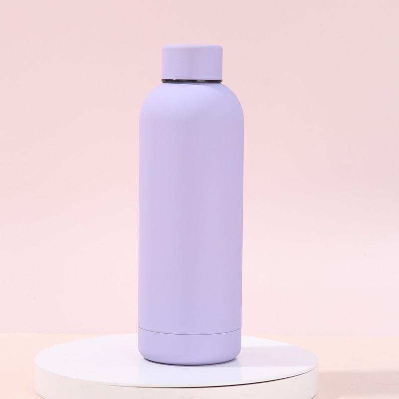 304 Stainless Steel Vacuum Insulated Water Bottle Students Portable Sports Flask Hiking 500ml 750ml