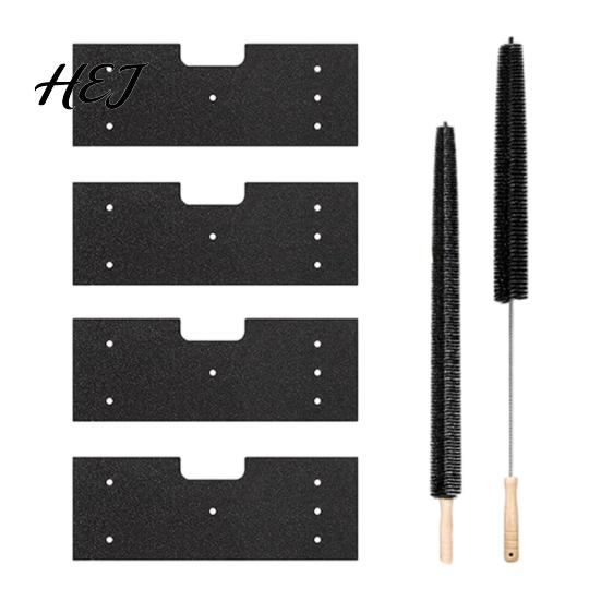 Vacuum Hose Attachment Dryer Vent Cleaner Kit, Efficient Deep Cleaning And Crevice Brush, Washable Foam Filter Lint Filters Clean Tool for