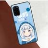 Чехол для телефона Gawr Gura Hololive Anime для Samsung Galaxy S21 S22 Note 20 Ultra S8 S9 S10 Note 10 Plus S20 FE