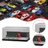 1/64 Die-cast Model Car Display Case, Diorama Layout for Sports Cars, Desktop Toy Street