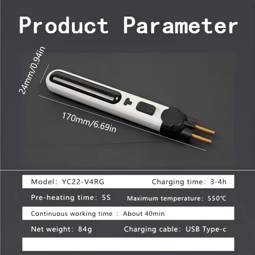Heating Cordless Foam Cutter Cordless Electronic Soldering Kit Wire Foam Cutter Carving