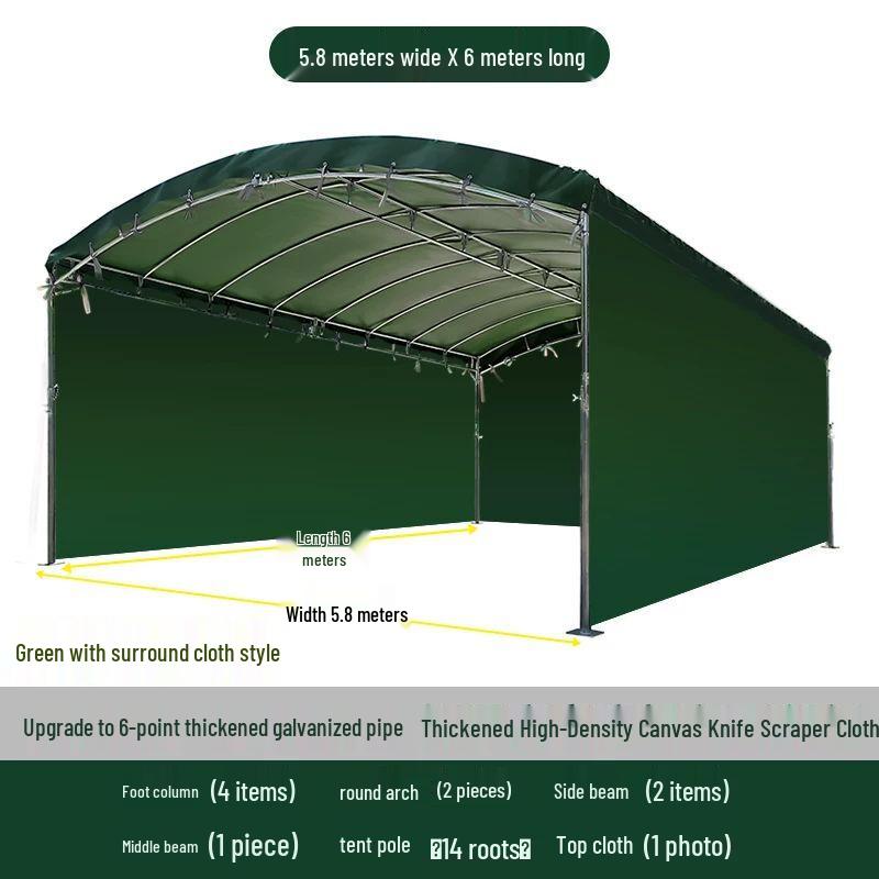 Heavy-Duty Retractable Outdoor Canopy Tent