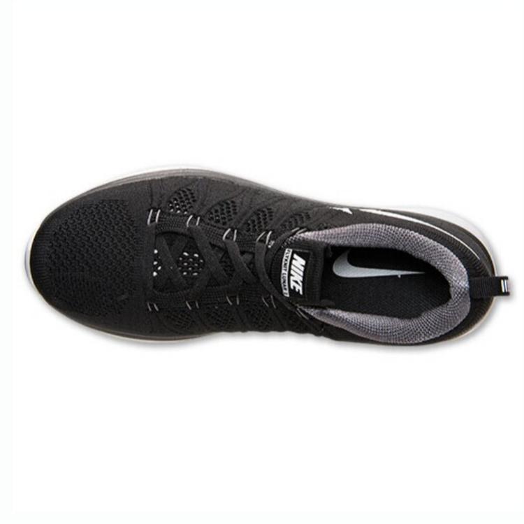 Nike Flyknit Lunar 2 Удобные Универсальные Низкие Кроссовки для Бега Женские кроссовки Черные 620658-010