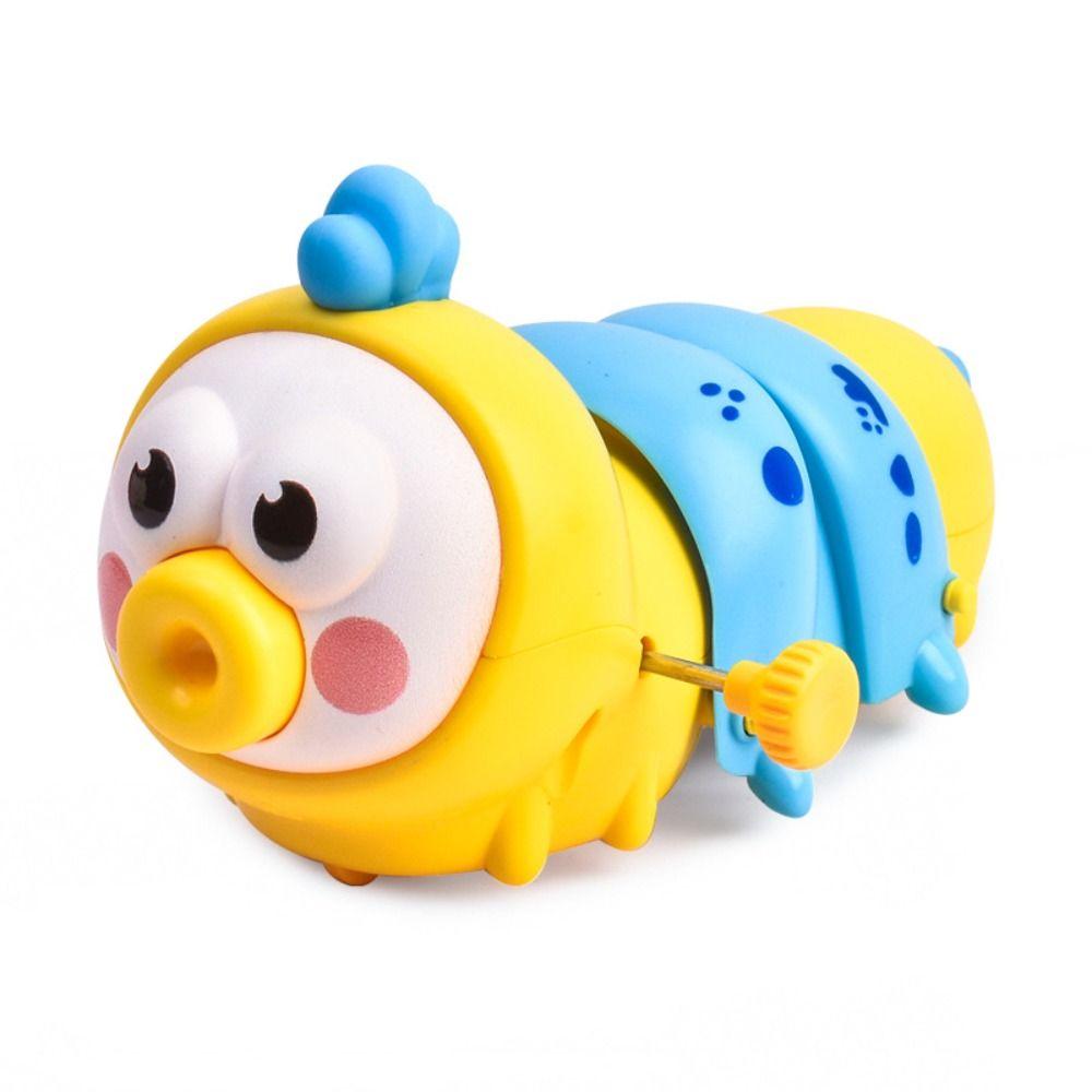 Telescopic Caterpillar Puzzle Winding Toy Chain Winding Wind-Up Crawling Toy  Children
