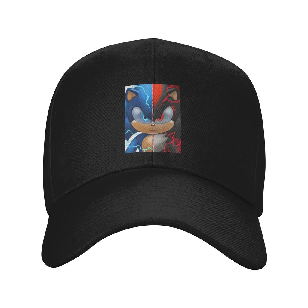 Unisex Baseball Hats Sonic Shadow Outdoor Streetwear Summer Sports Baseball Caps Hip Hop Cap Casquette Hats