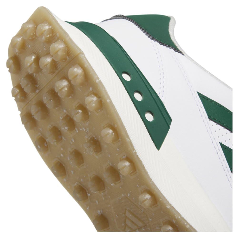 Кроссовки для гольфа S2G SL из кожи 24 см 2E [Adidas Golf] мужские белые/зеленые/резиновые 26.0