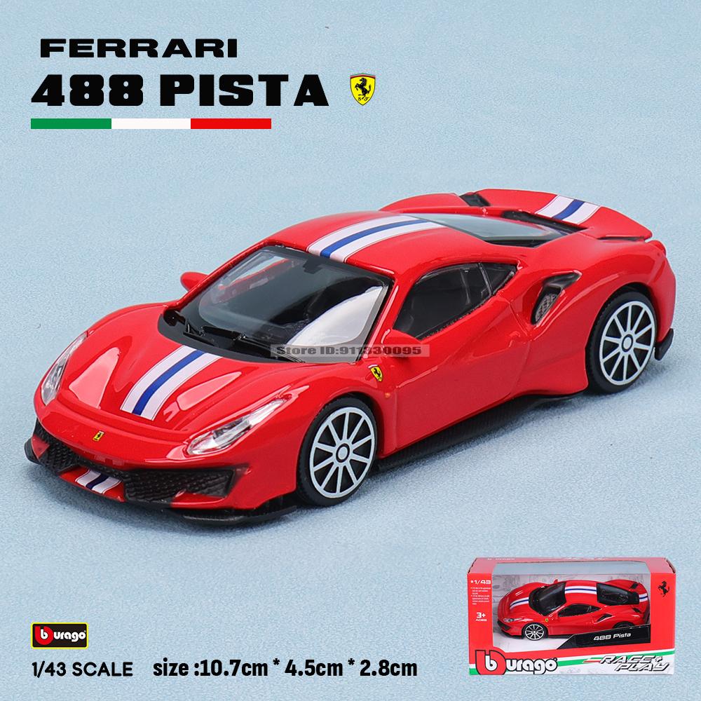 Ббураго 1:43 Несколько стилей Ferrari Purosangue sp2 488GTB 250GTO SF90 ROMA сплав роскошный автомобиль литая модель автомобиля игрушка подарок