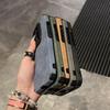 Роскошный Матовый Мягкий Кожаный Чехол Для Телефона Для iPhone 16 15 14 Plus 13 12 11 Pro Max 17Air Защита Камеры Ударопрочный Силиконовый Чехол