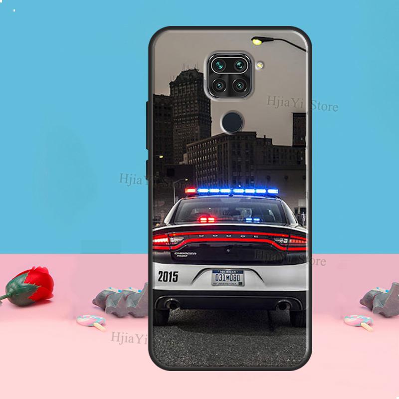 Чехол Police Car для Redmi Note 8 9 10 11 12 Pro Plus 10S 11S 12S Чехол для Redmi 9C 10A 10C 12C Coque