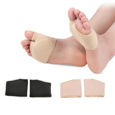 2 пары плюсневых подушечек для ног, поддерживающий рукав, волдырь для передней части стопы, облегчение боли в ногах, гелевая подушечка для ухода за ногами для мужчин и женщин
