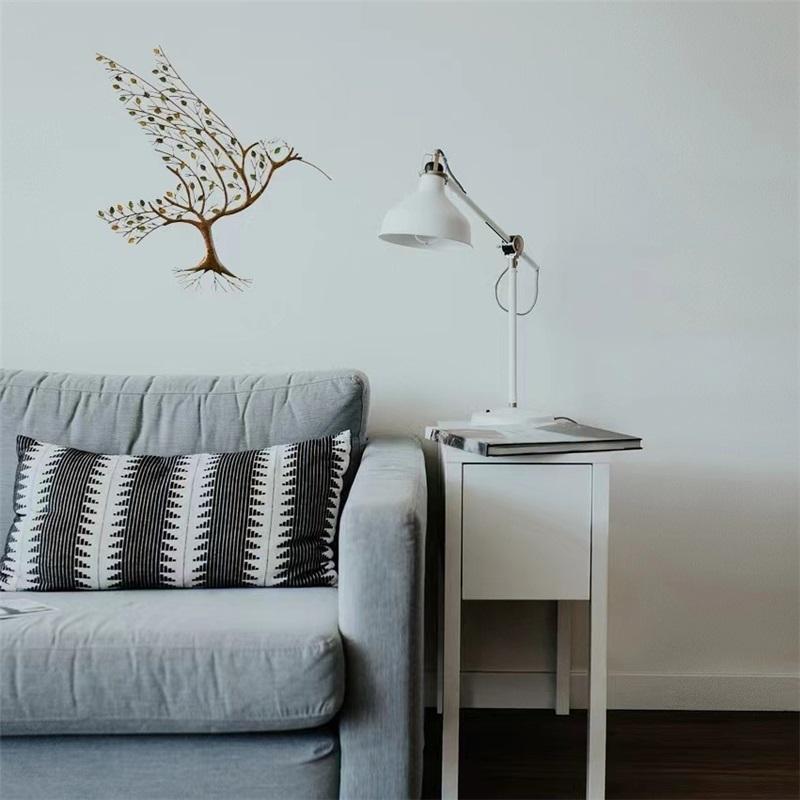 Колибри с ветками Металл