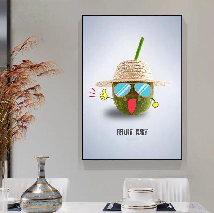 Nordic Abstract Fruit Kitchen Decor Canvas Paintings Posters and Prints Creative Wall Art Pictures Dining Room Home Decor Quadro