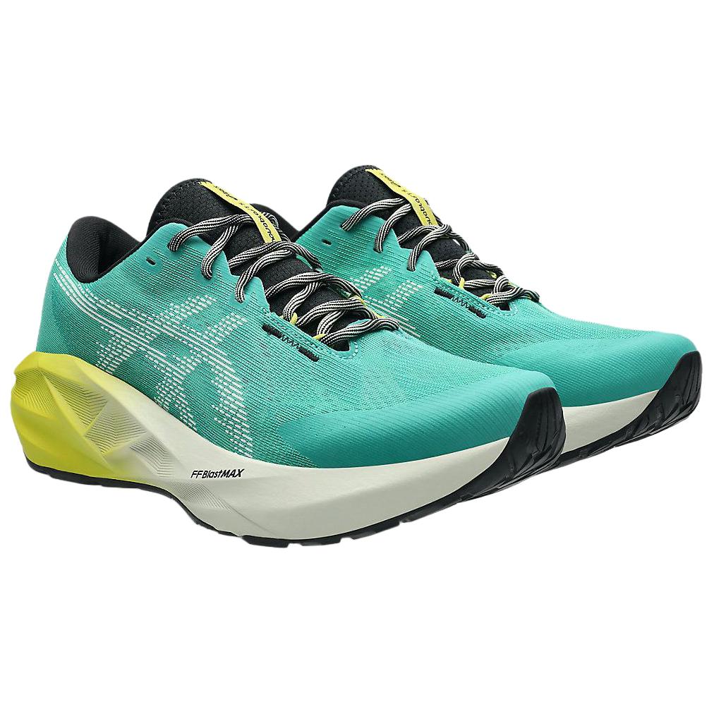 Asics Кроссовки для трейлраннинга NOVABLAST 5 Мужские Цвет: Аврора Зеленый 1011C217-300