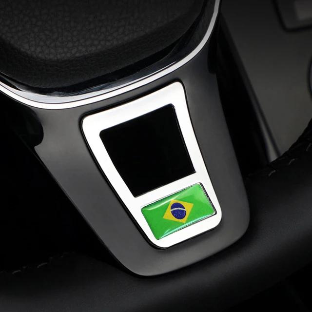 Автомобильная эмблема, наклейка на руль для Volkswagen VW Golf Polo Passat CC Tiguan Rline Jetta Atlas Bora Touran Lavida Sharan