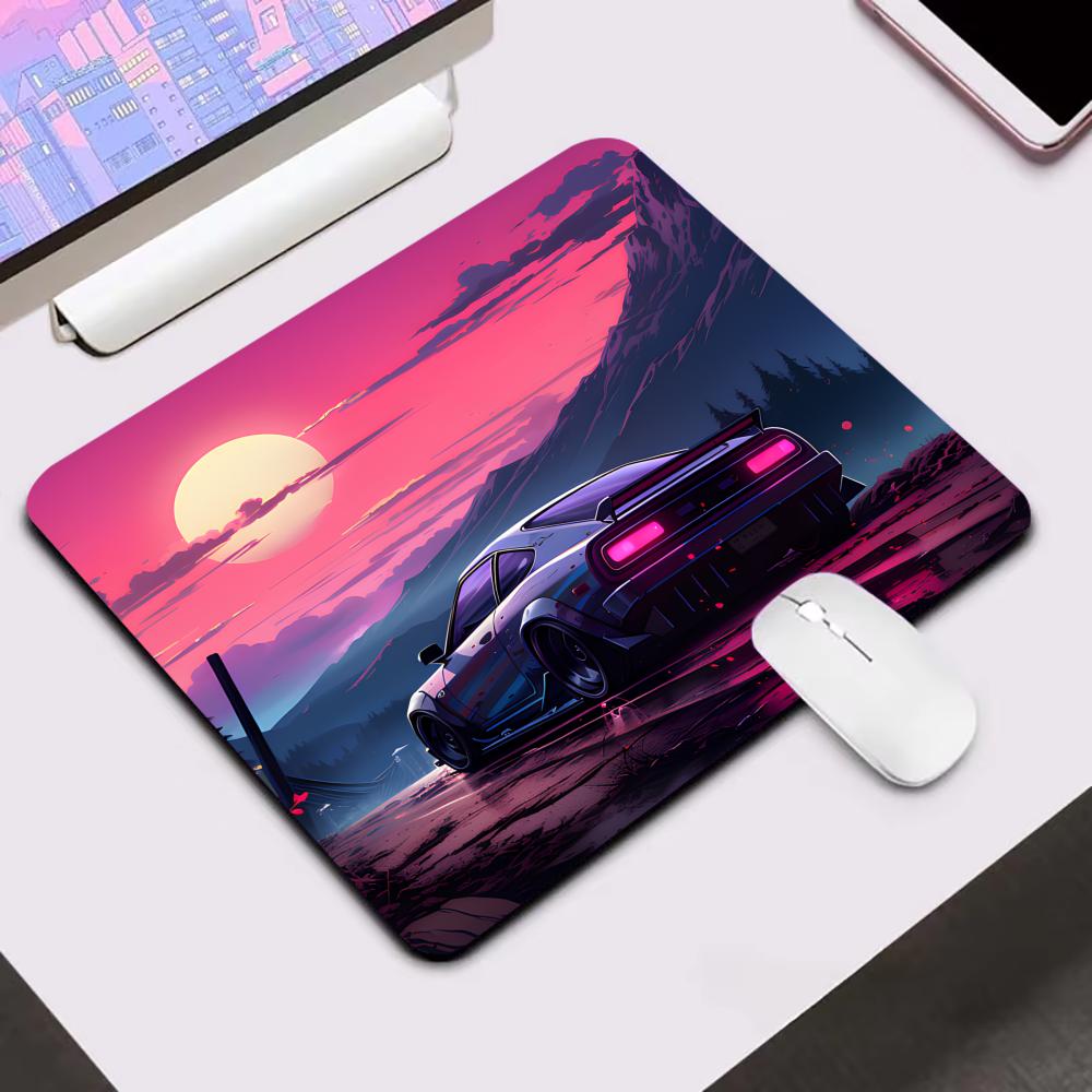 Sports car landscape art Mouse Pad New Square Gaming Accessory Rubber Deskmats HD Non-Slip Computer Keyboard Mat Laptop Mousepad