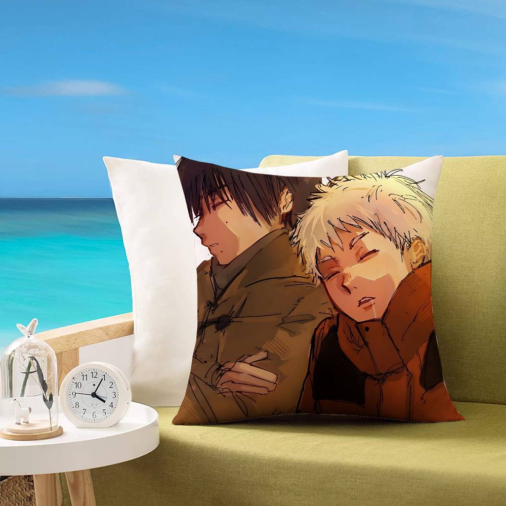 TThe Summer HHikaru Died Customizable Square Pillowcases Stylish And Soft Perfect For Beds Cars And Sofas