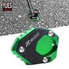 For Kawasaki NINJA400 NINJA Z 400 Z400 2018 19 20  Motorcycle Kickstand Foot Side Stand Extension Pad Support Plate