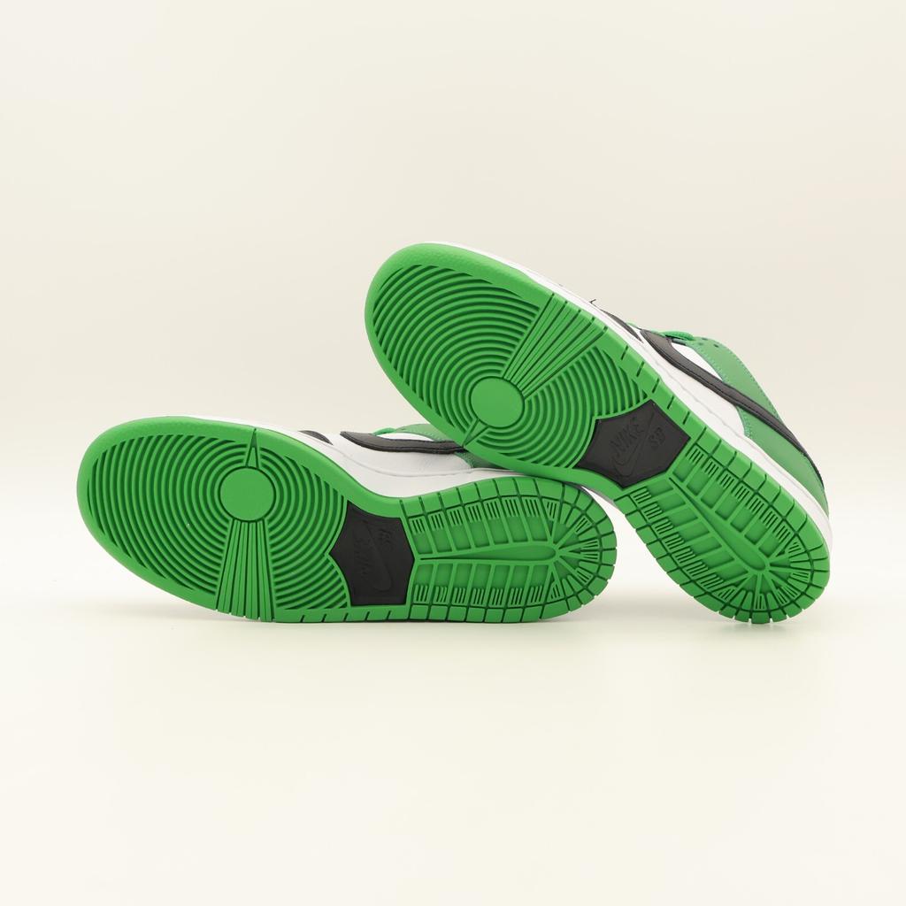BQ6817-302 Nike SB Dunk Low Pro Черный и Классический Зеленый Черный Белый (Мужской)
