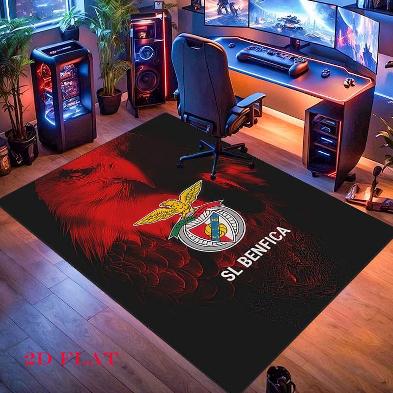 S.L. Benfica POSTER Carpet Rug for Living Room Bedroom Home Sofa Decoration,Kids play Nonslip Floor Mat