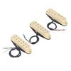 Single Coil Pickup Set 3 Piece Neck Middle Bridge Pickups for Stratocaster Guitar