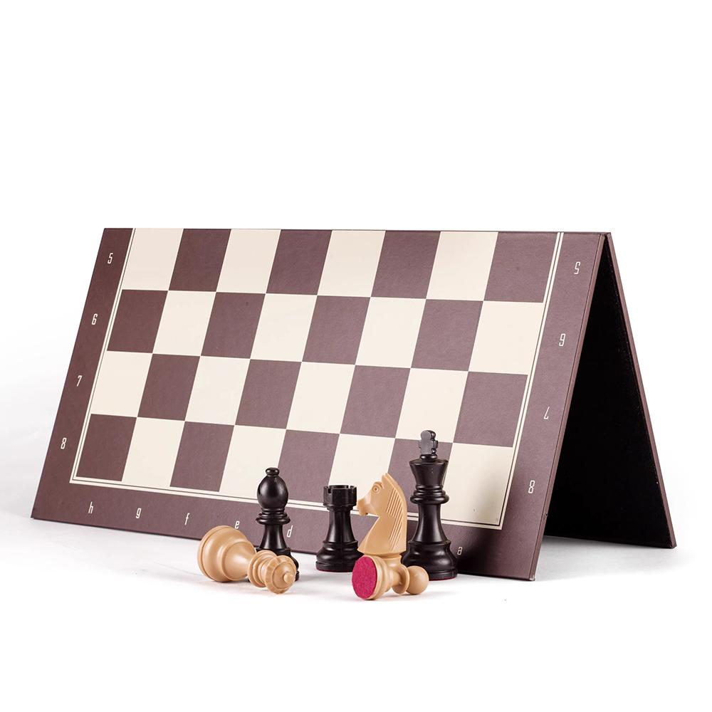 Large Luxury Chess Set Professional Board Games Handmade Abs Chess Pieces Portable Foldable Chessboard Family Table Game Gifts