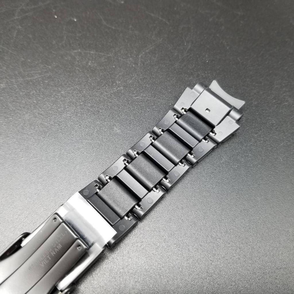 Casio Полностью металлический уретановый сменный черный композитный номер детали 10450699 Браслет, Ремешок G-SHOCK, GW-A1100FC-1A