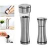 Ручная мельница для специй из нержавеющей стали, многоразовая, кухонные принадлежности, мельница для перца
