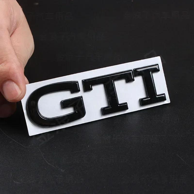 New R Emblem Car Metal Body Tail Trunk Sticker Accessories For Volkswagen VW GTI Rline Polo Golf MK8 Touareg Passat Magotan CC zd0