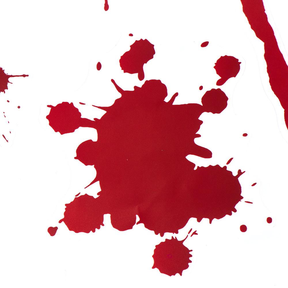 Creepy DIY Widnow Decor Halloween Decor Horror Finger Foot Blood Handprint Wall Stickers