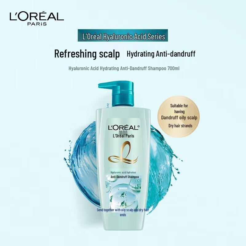 L'Oréal Hyaluronic Acid Hydrating Anti-Dandruff Shampoo