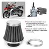 Mushroom Head Engine Air Cleaner Filter Motorcycle Modification Accessory44mm 1.73in