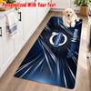 Volvo Trucks Custom Name Flannel Rug Kitchen Mat Non Slip Floor Carpet Personalized Home Decor