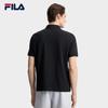 Fila Мужская вязаная футболка-поло с коротким рукавом