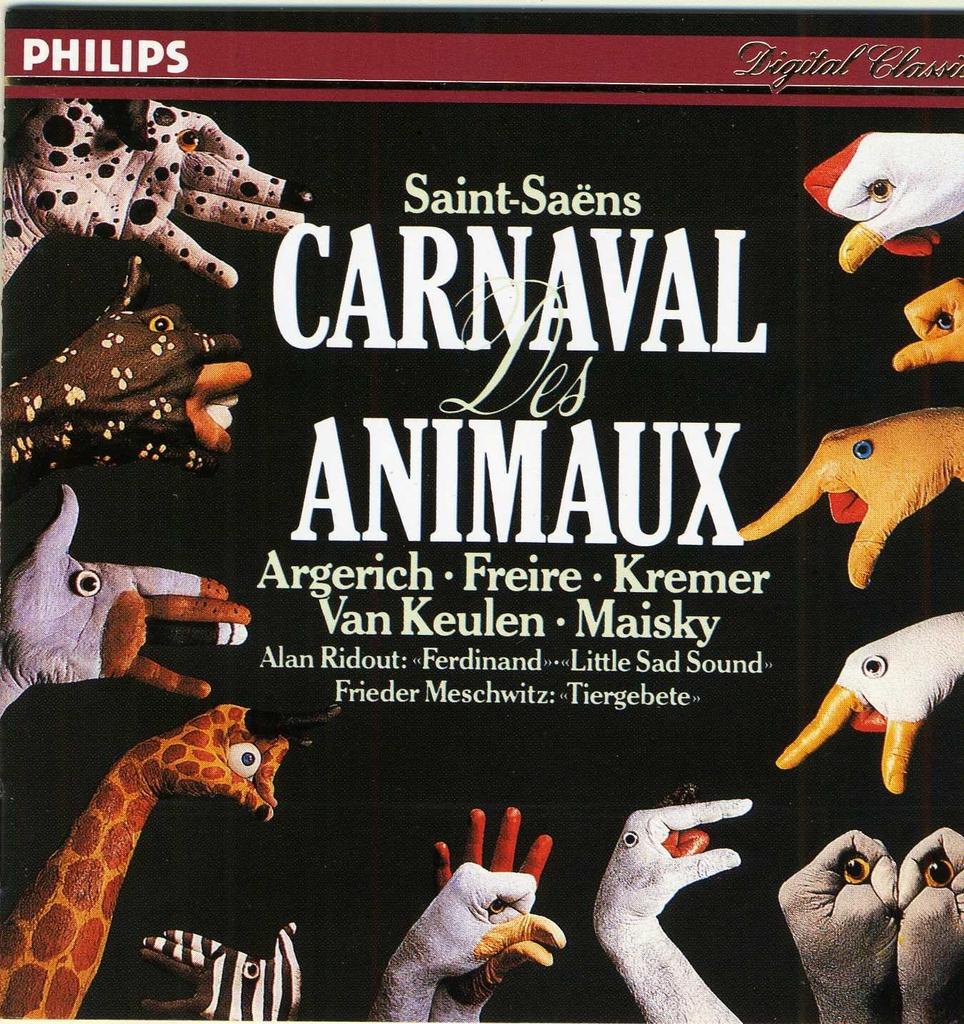 CD MARTHA ARGERICH SaintSaens Suite The Carnival of PHCP1698 1993 Japan ObiClassical Used
