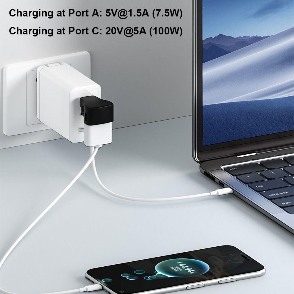 Конвертер USB-C с быстрой зарядкой 100 Вт, удлинитель Type-C 3.1 20 Гбит/с для мобильного телефона Steam Deck
