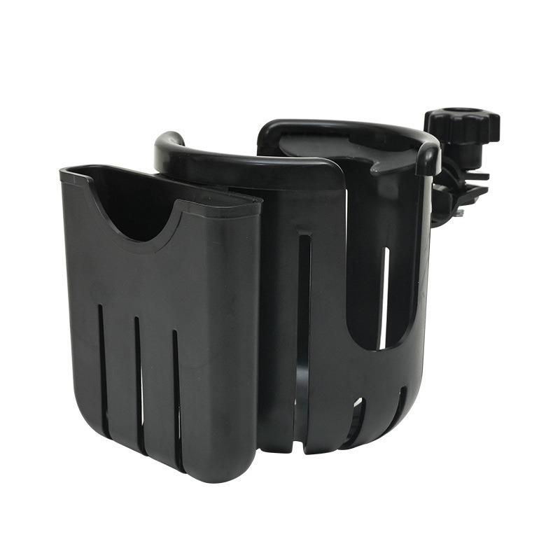 Universal 2-In-1 Cup Holder + Phone Holder For Strollers, Bicycles,Adjustable Drink Holder For Bike