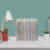 Clear Acrylic CD Organizer Rack 4-Piece Set Space-Saving Storage Solution