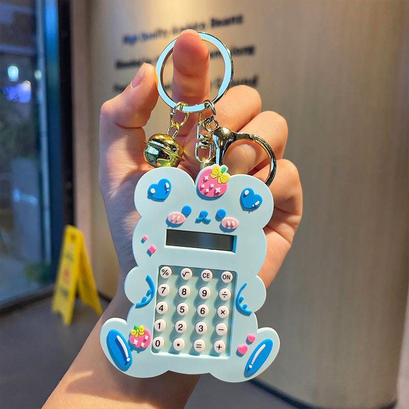 Милый силиконовый брелок с дизайном единорога в синем цвете, идеально подходящий для дней рождений и свадеб