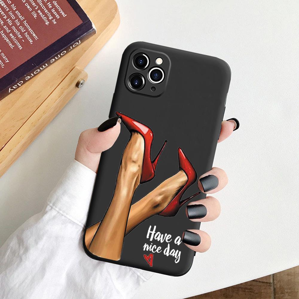 Мягкий чехол Girl Body Lover Rose для IPhone 12 7 8 Plus XS XR, защитный чехол для камеры iPhone 11 Pro Max 13 SE20 6s, чехол для телефона