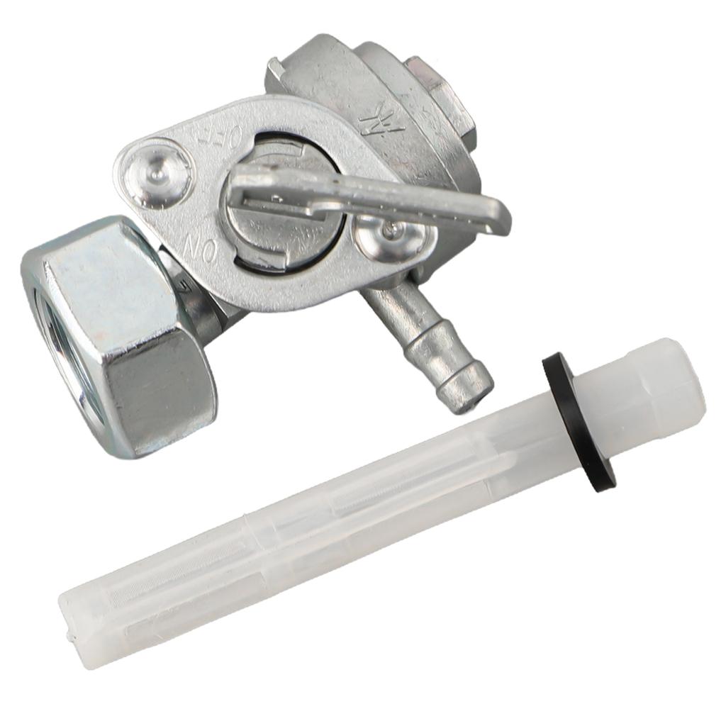 Fuel Shut Off Valve for Generator Fuel Tank Replacement M16x1.5mm Thread 22mm Hex Nut Compatible with Diverse Generator Brands