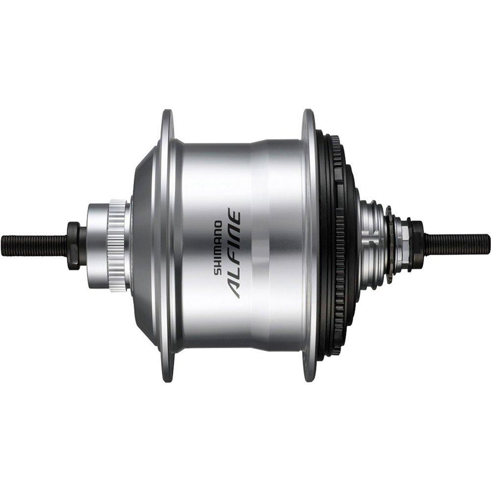 SHIMANO Внутренняя втулка скорости Silver 32H Вал 187 мм 135 мм Совместимость с ротором Center Lock ISGS700111BS ALFINE 11-скоростная SG-S7001 Длина OLD