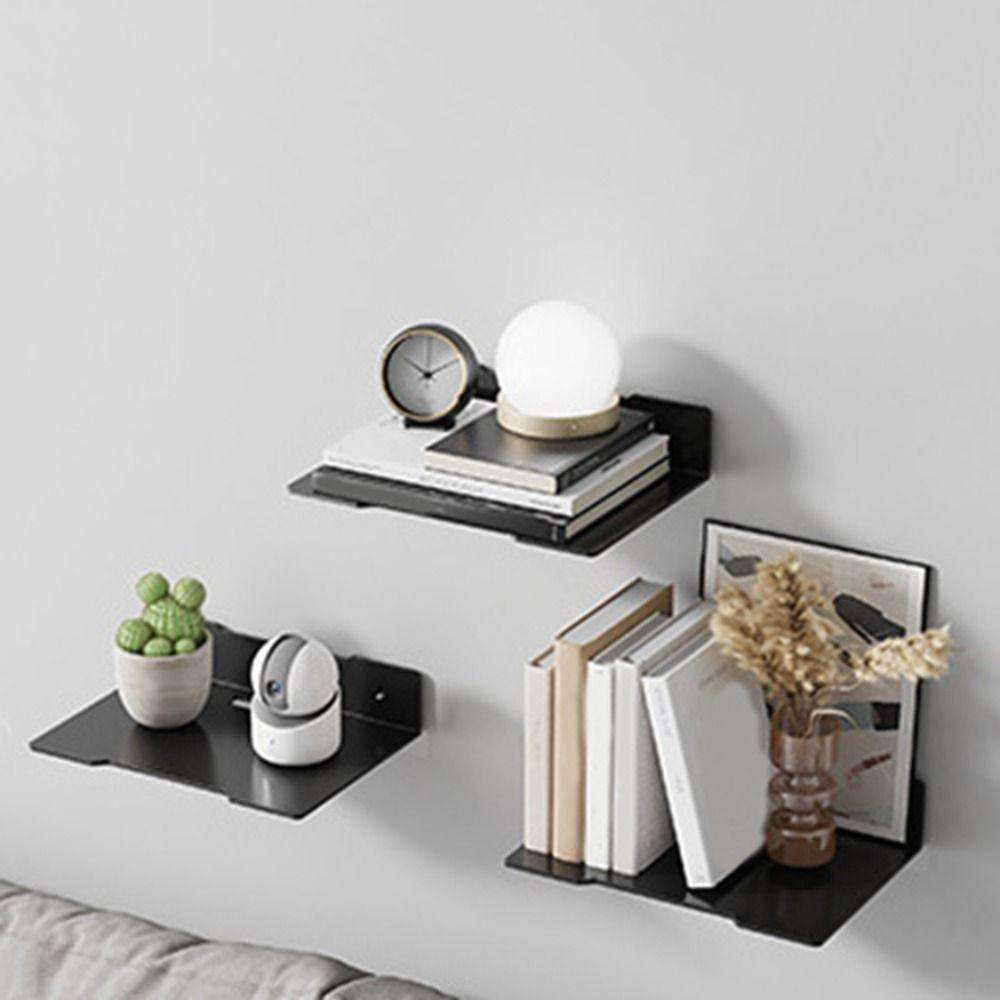 Полка для маршрутизатора из углеродистой стали, настенный кронштейн для крепления камеры, поддержка проектора для дома