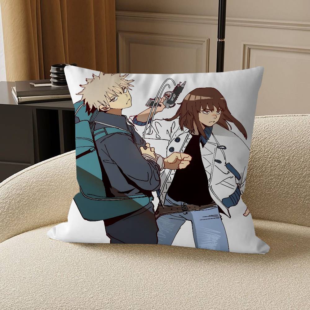 Аниме T-The God Of High Schoo Наволочка 30x50 Полиэстер Подушки для дивана Декоративные накидные подушки Домашнее украшение Наволочка